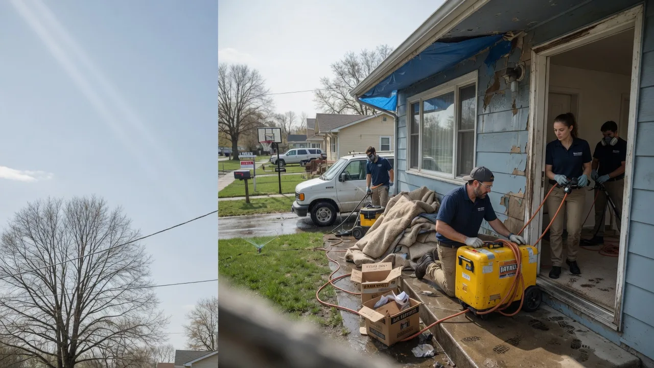 Basement Flood Cleanup in South Windham, CT near me